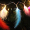 KCASA 1.2M 10 LED Feather String Lights Christmas Tree Pendant Lamps DIY Party Decoration