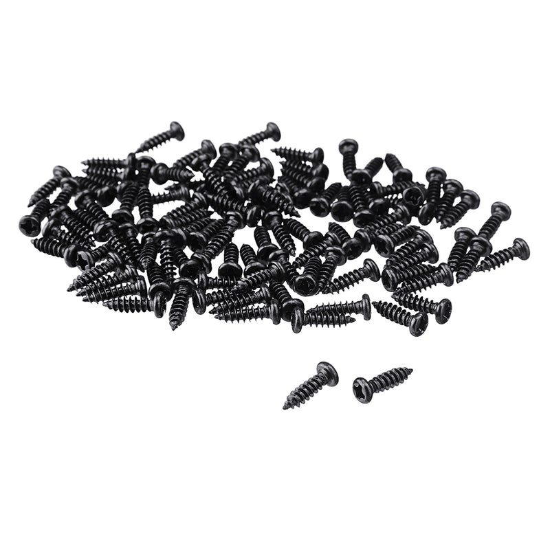 100pcs Battery Box Screw PA 2.3*8mm Bolts for DIY PC Assortment Kit Repair Tool Accessories