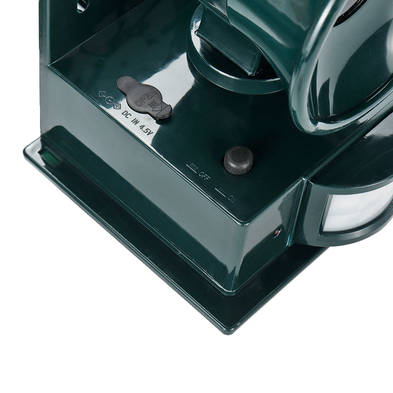 Solar Ultrasonic PIR Sensor Pest Animal Repeller Scarer Deterrent Bird Cat Dog