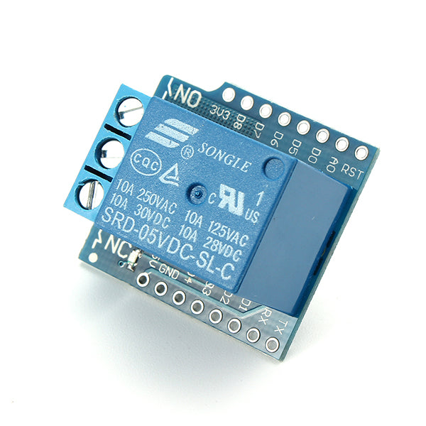 5Pcs DC 5V 1CH Relay Shield V2 Version 2 For WEMOS D1 Mini ESP8266 WiFi Module