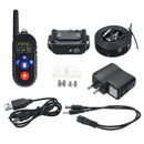 3 Modes Rechargeable Electronic Dog Stop Barking Trainer Training Collars LCD Display Waterproof Anti Barking Device 800m Remote Control Shock Virbration Tone