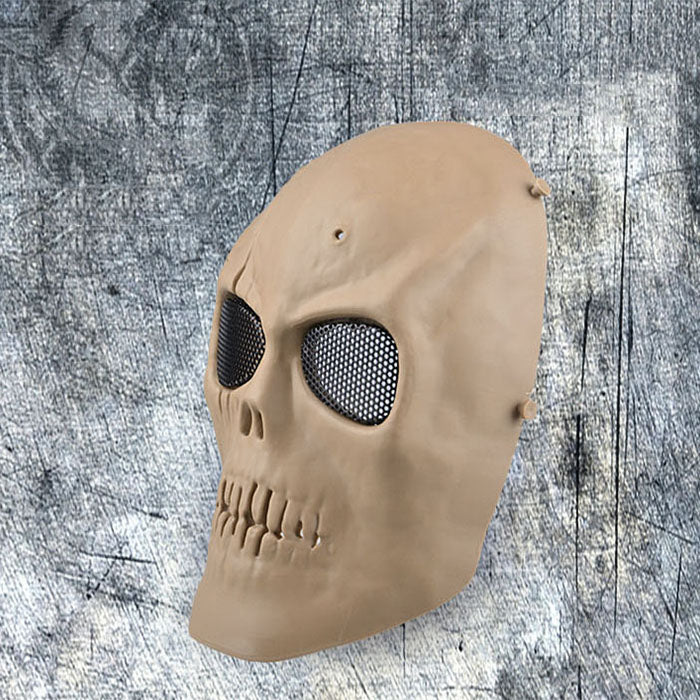 Outdooors CS Protection Mask Full Face Guard War Game Airsoft Paintball Skull Masque