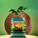 Geometry Mini Lazy Fish Tank USB Charging Self-cleaning Aquarium with 7 Colors LED Light from Xiaomi Youpin