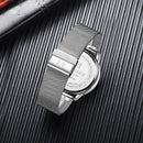 NAVIFORCE 3003 Waterproof Working Little Dials Men Watch Business Style Full Steel Quartz Watch