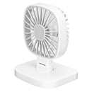 Portable USB Dual Head Mini Air Fan 360 Rotation for Car Home Office Cooling