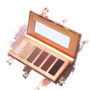 6 Colors Pumpkin Eyeshadow Palette Long-Lasting Eye Shadow Palette Smoky Eye Makeup Nose Shading Makeup