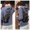 Men Nylon Sling Chest Handbag School Backpack Shoulder Bag Travel Messenger