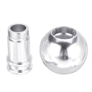 Universal 5 Speed Car Aluminum Alloy Gear Shift Knob Round Ball Shape