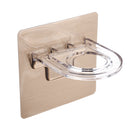 Wall Mounted Magic Sticky Shampoo Hook Shower Hand Soap Bottle Storage Hanging Holder