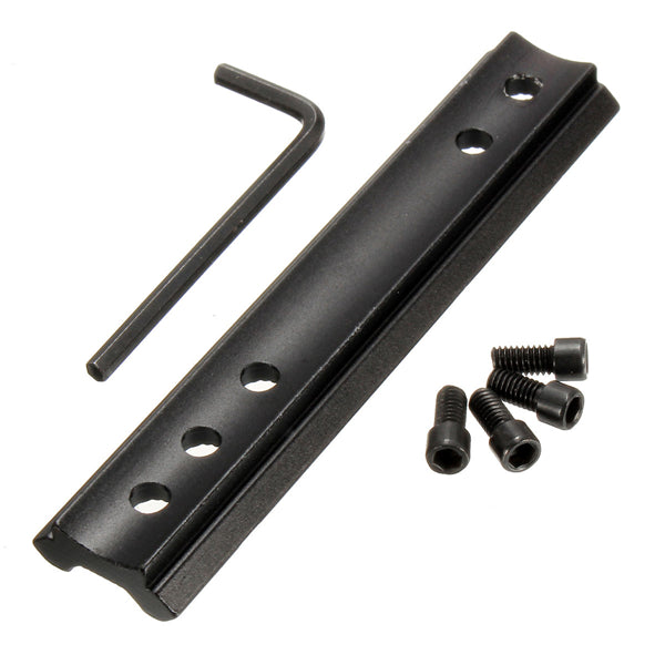 Tactical Dovetail Weaver Picatinny Rail Adapter 11mm to 20mm Scope Extend Mount