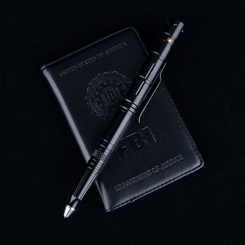 FREE SOLDIER AI0037 Tactical Pen Outdoor EDC Collection Emergency Safe Escape Flashlight Pen