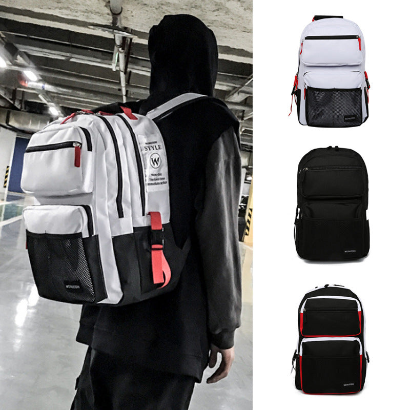 YK181 Large Capacity Backpack Womens Waterproof Shoulder Bag Laptop Bag Casual Travel Backpack