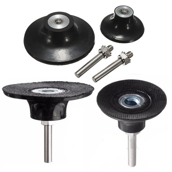 2 Inch 3 Inch Sanding Disc Holder Roloc Roll Lock Rotary Pad Holder 1/4 Inch Shank