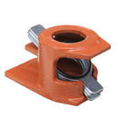 Wood Gluing Pipe Clamp 3/4 Inch Heavy Duty Woodworking Cast Iron Pipe Clamp