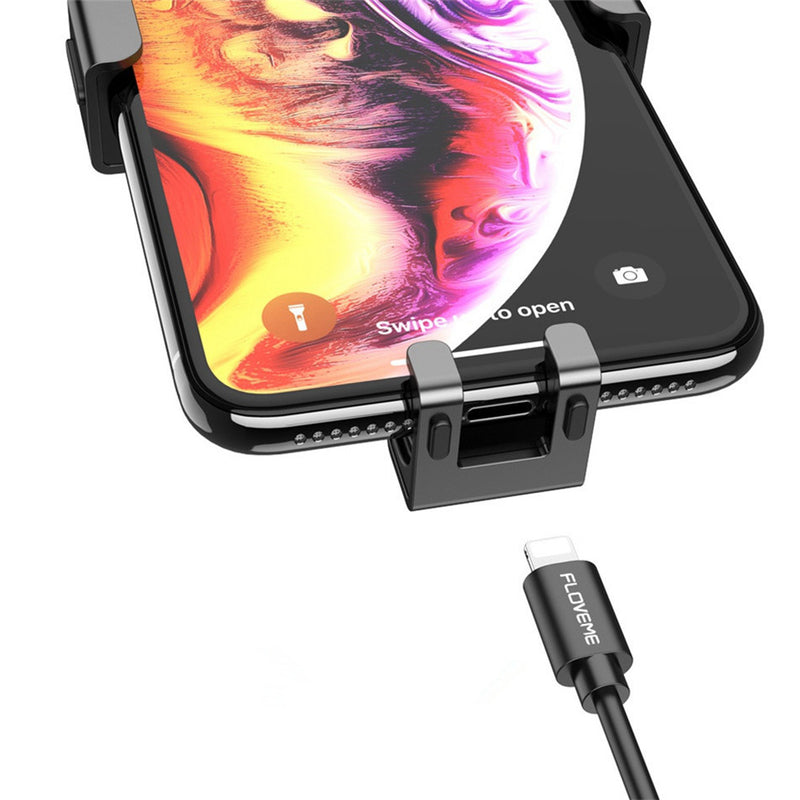 Floveme Gravity Linkage Automatical Lock Car Mount Air Vent Holder for iPhone Xiaomi Smart Phone