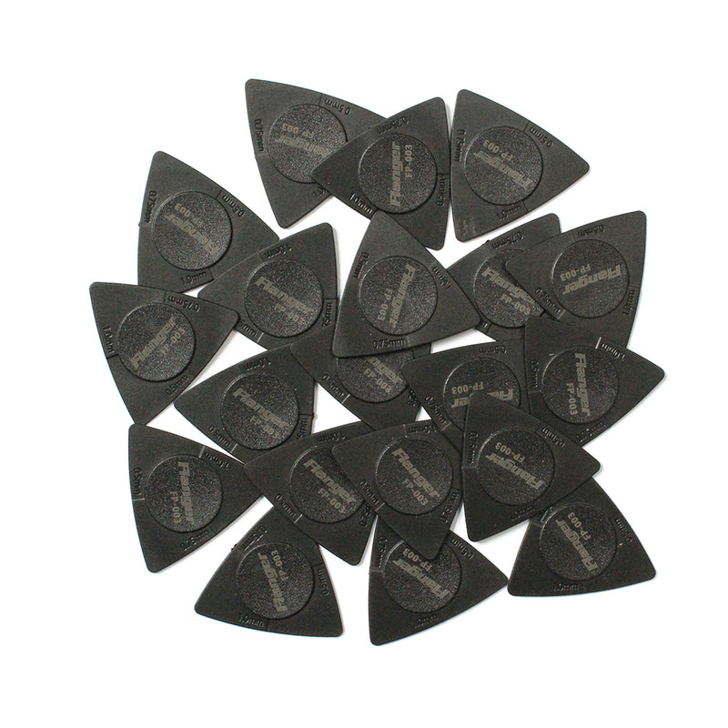 Flanger P-003 1.0mm/0.75mm/0.5mm Guitar Picks For Acoustic Guitar Bass Ukulele