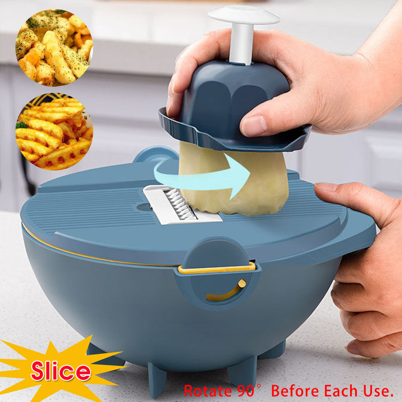 Multi-functional Vegetable Slicer Household Potato Potato Chip Slicer Radish Grater Kitchen Tools Vegetable Cutter