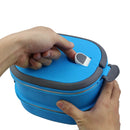 Vacuum Seal Stacking Insulated Lunch Box Stainless Steel Thermal Insulation Bento Box Dual Handle Container