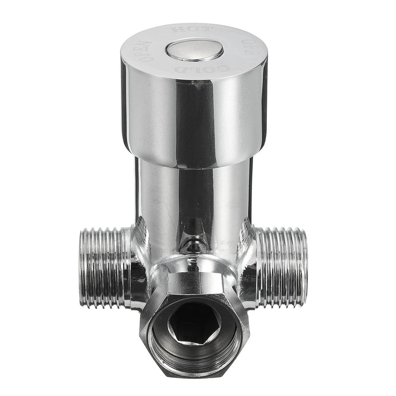 Hot And Cold Thermostat Valve Temperature Mixing Valve Brass Faucet Control Valve