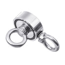 80KG Dual Side Neodymium Recovery Magnet Fishing Magnet Detecting Lifting Salvage Tool