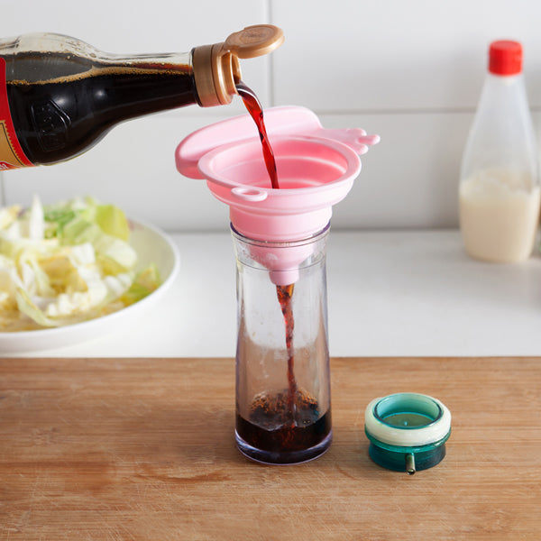 Honana CF-SF03 Collapsible Telescopic Snail Shape Funnel Filling Liquid Water Oil Funnel Transfer