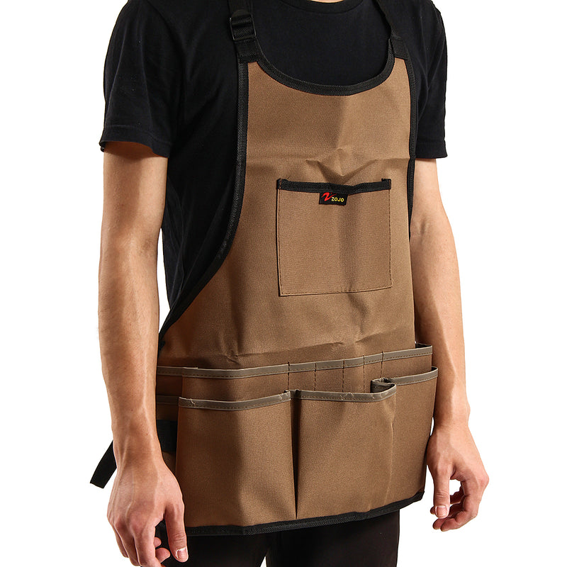 Heavy Duty Work Shop Apron Tool Organizer Aprons Tool Shop Organizer with Multiple Pockets