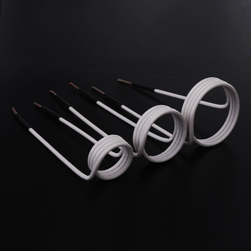 8 Pcs Inter Changeable Long Inductance Coil Kit For Magnetic Induction Heating Module Heater Mini Ductor