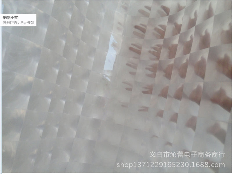 3D Cat Eye Shower Curtain Thick Waterproof