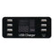 40W 7 USB Type-C Charger LCD Screen Desktop Fast Charging Station Charger
