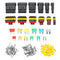 240Pcs 1/2/3/4/5/6 Pins Car Way Waterproof Electrical Terminal Wire Connector Plug Fuses