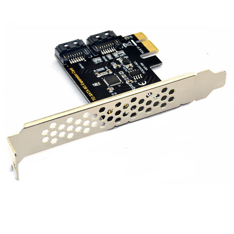 ITHOO PCE2SAT-A01 PCI-E to SATA3.0 6Gbps PCI-E Expansion Card IPFS Hard Disk Adapter for Desktop Computer