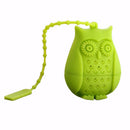 Honana CF-BT01 Silicone Non-toxic Owl Tea Bags Strainers Tea Spoon Filter Infuser Coffee Tea Tools