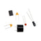 5pcs Simple Electronic Organ Kit DIY NE555 Soldering Practice Board Multi-notes Keyboard Set