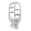Aluminum Foot Pegs For Yamaha Motocross PW50 PW80 TTR90 TW200 Pit Dirt Bike