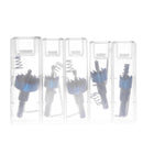 Drillpro 5Pcs 16-30mm HSS Blue Nano Coating Tooth Hole Saw Cutter Drill Bit Set for Metal Sheet