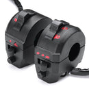 7/8inch Universal Motorcycle Handlebar Left Right Side Integrated Switch Control