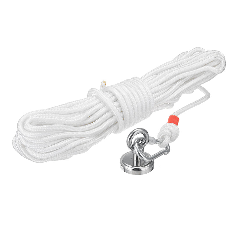 98kg 48mm Neodymium Recovery Magnet Salvage Recovery Fishing Magnet for Detecting Metal Treasure