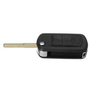 3 Button Remote Flip Car Key Case Fit For Land Rover Discovery 3 Range Rover Sport