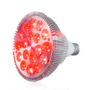 E27 54W Red and Near Infrared LED Light Therapy Bulb 660nm 850nm Anti-aging andPain AC85-265V