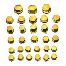 30pcs Screw Cap Vehicle Nut Universal Motocross Motorbike Modification Parts Accessories
