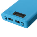 30000mAh DIY Portable Charger Charge Dual USB Battery Power Bank Case 8x18650