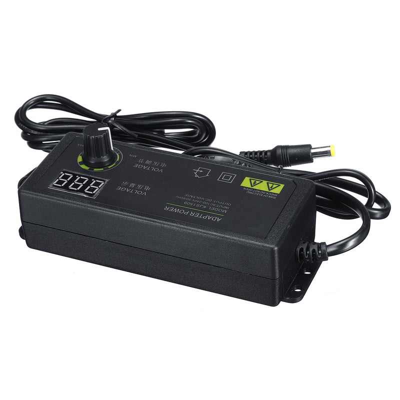 Minleaf Display DC3V-36V Adjustable Power Supply Adapter 2.5A 60W/120W AC/DC Switching Power Adapter