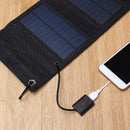 Solar Charger 5V Foldable Waterproof  Solar Power Charger USB Solar Battery Charger With Solar Panel for Traveling Camping Hiking