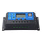 10A-60A 12V/24V Solar Panel Charger Controller Battery Regulator Dual USB LCD Display Solar Charge Controller