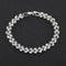 Trendy Metal Geometric Crystal Bracelet Temperament Rhinestone Bracelet