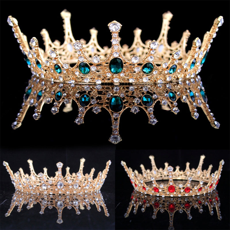 Wedding Bridal Princess Rhinestone Tiara Crown Headband Women Hair Accessories