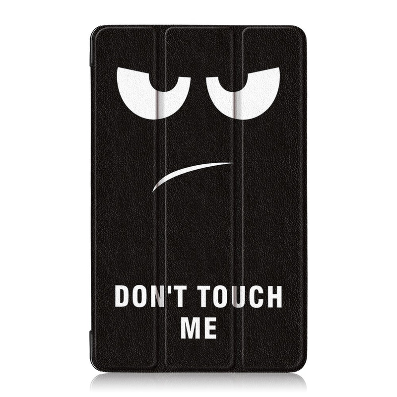 Tri Fold Printing Case Cover for 8 Inch Huawei Honor 5 Tablet Big Eyes