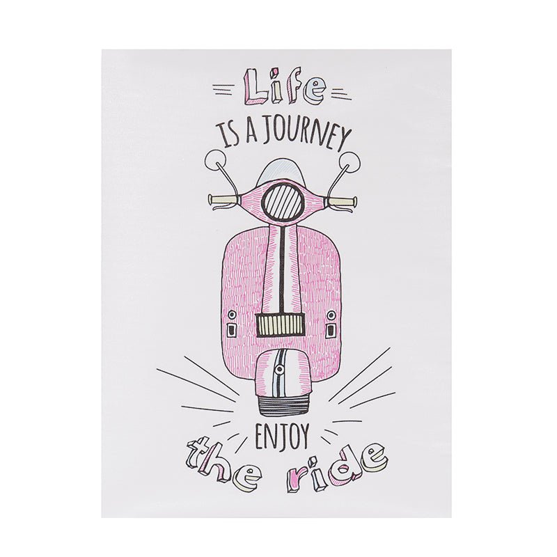 Bedroom Bedside Hanging Paintings Print Children Room Frameless Wall Art Pictures