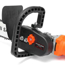 Drillpro Upgrade 4th. 11.5 Inch Chainsaw Bracket for 100 Angle Grinder Woodworking Chain Saw