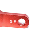 AuroraRC M4 M5.5 M8 M10 Motor Bullet Cap Aluminum Quick Release Wrench for RC Drone
